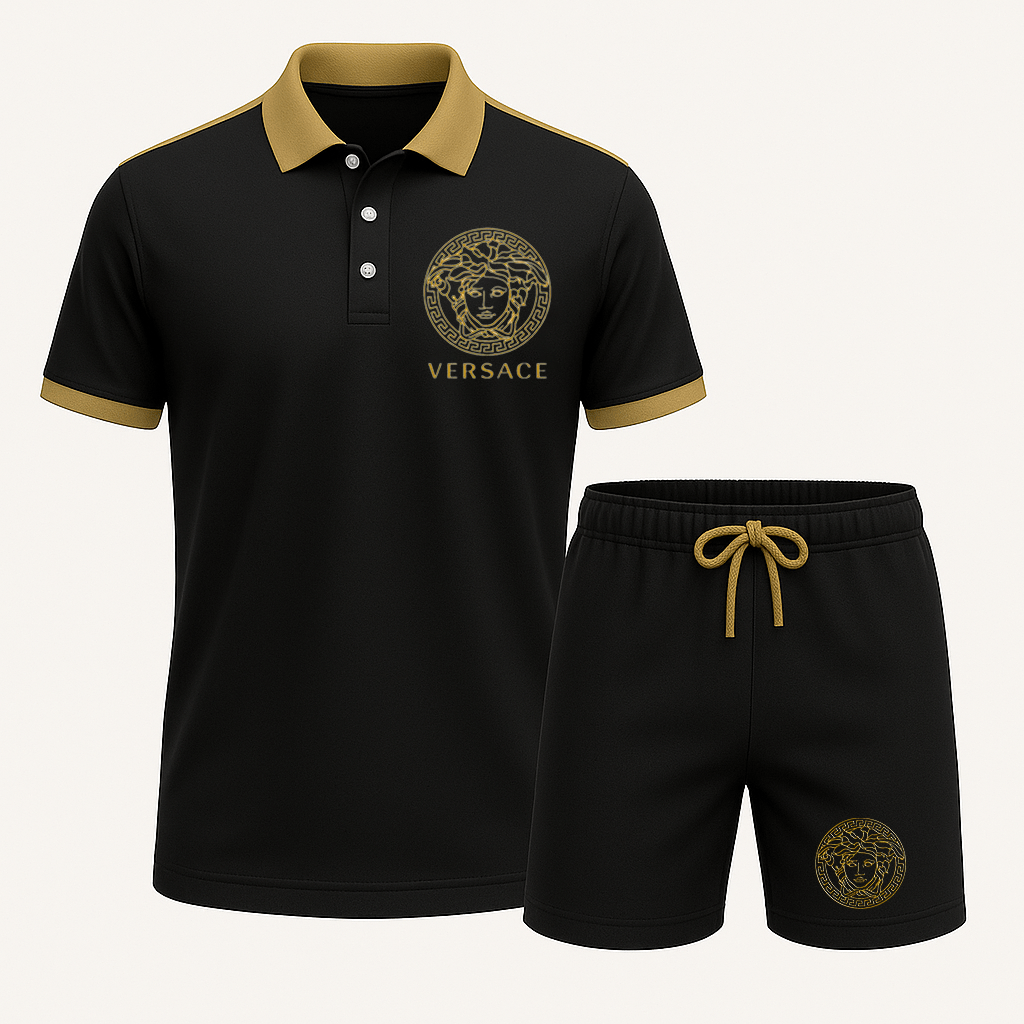 V.s.c | New Release � Luxury Brand Combo Polo + Short For Men Mn-pl-002