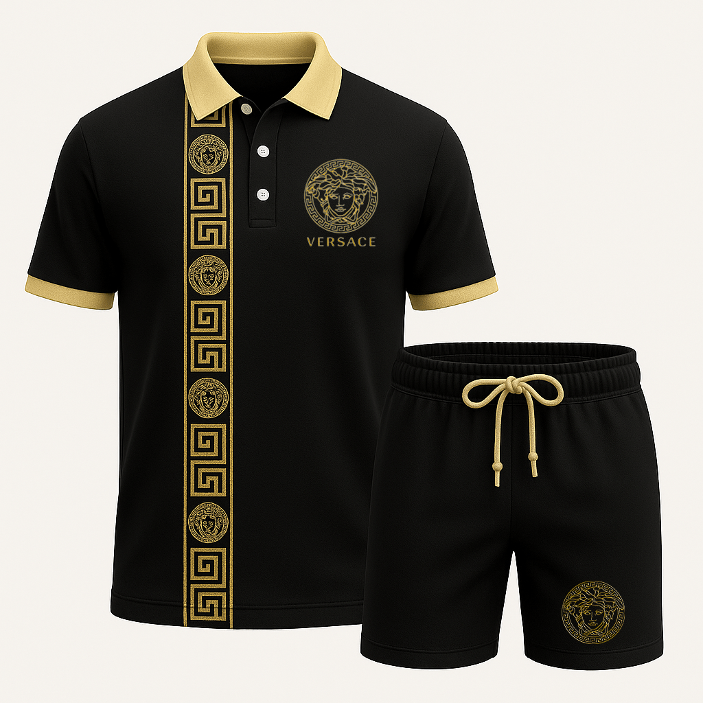 V.s.c | New Release � Luxury Brand Combo Polo + Short For Men Mn-pl-003