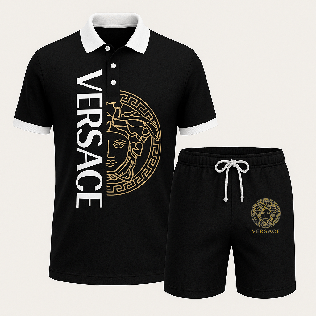V.s.c | New Release � Luxury Brand Combo Polo + Short For Men Mn-pl-004