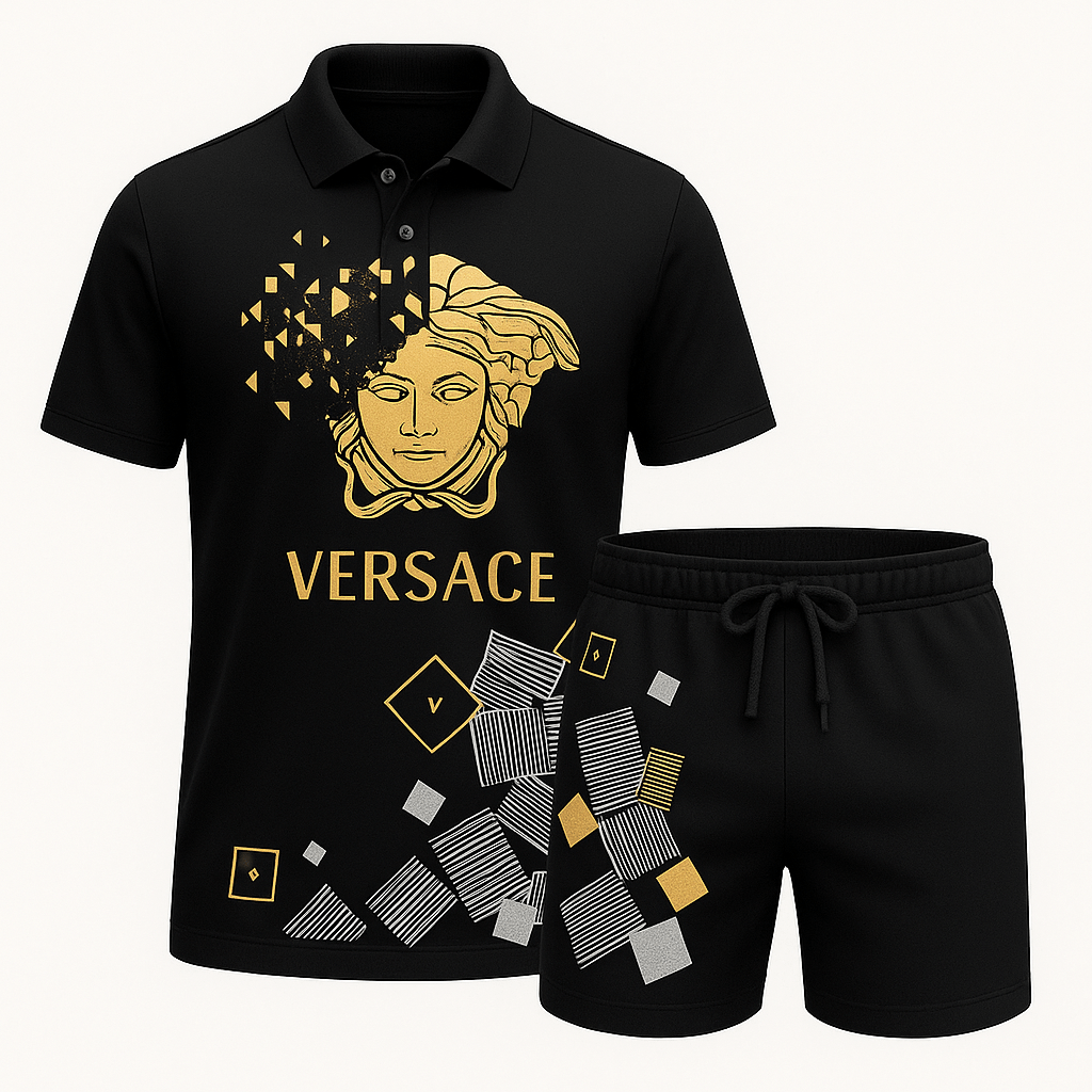 V.s.c | New Release � Luxury Brand Combo Polo + Short For Men Mn-pl-005