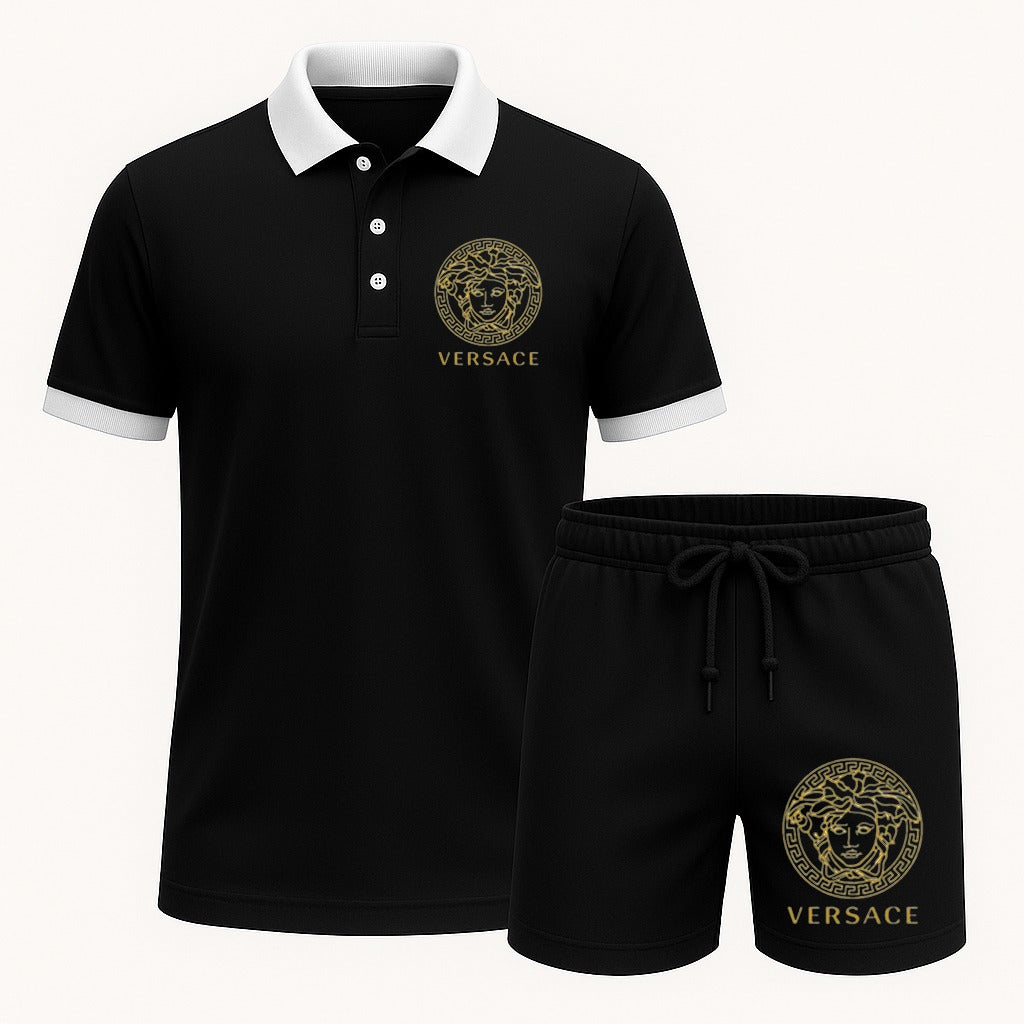 V.s.c | New Release � Luxury Brand Combo Polo + Short For Men Mn-pl-006