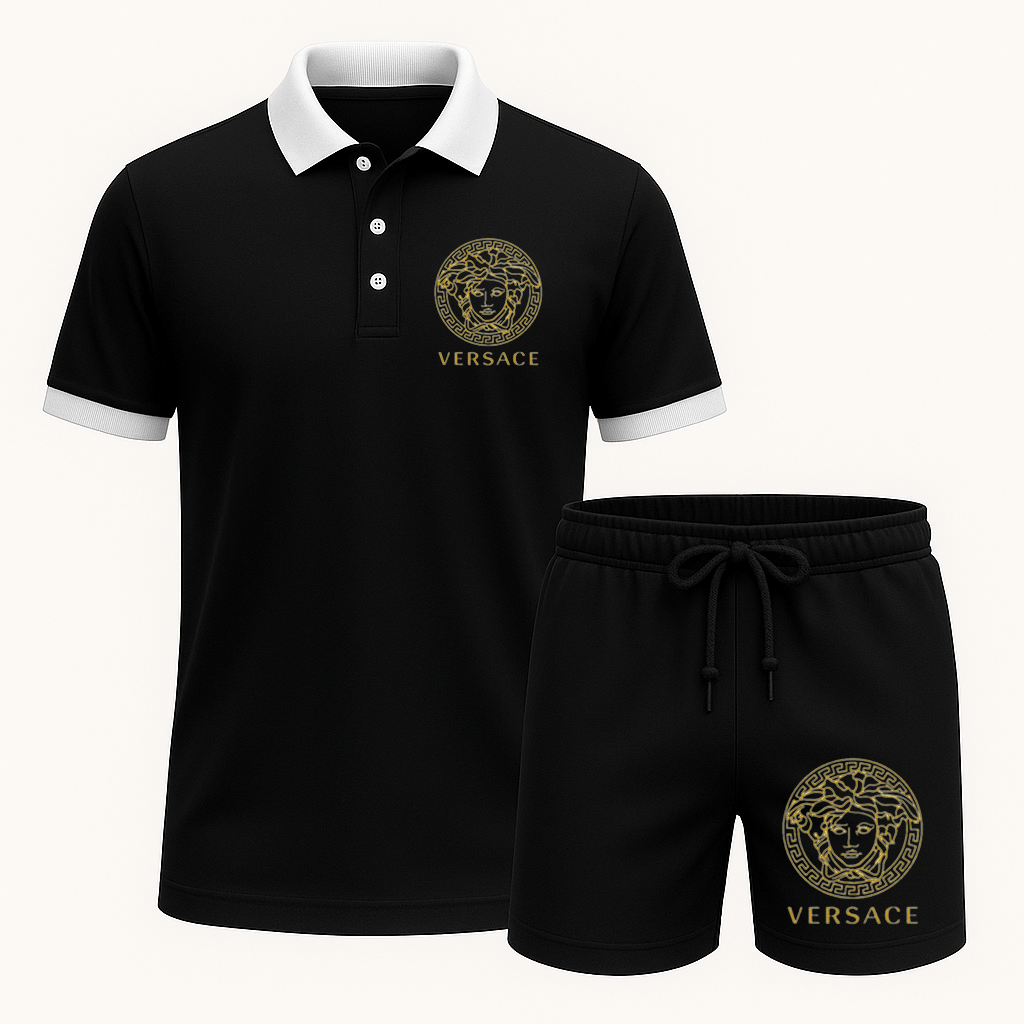 V.s.c | New Release � Luxury Brand Combo Polo + Short For Men Mn-pl-001