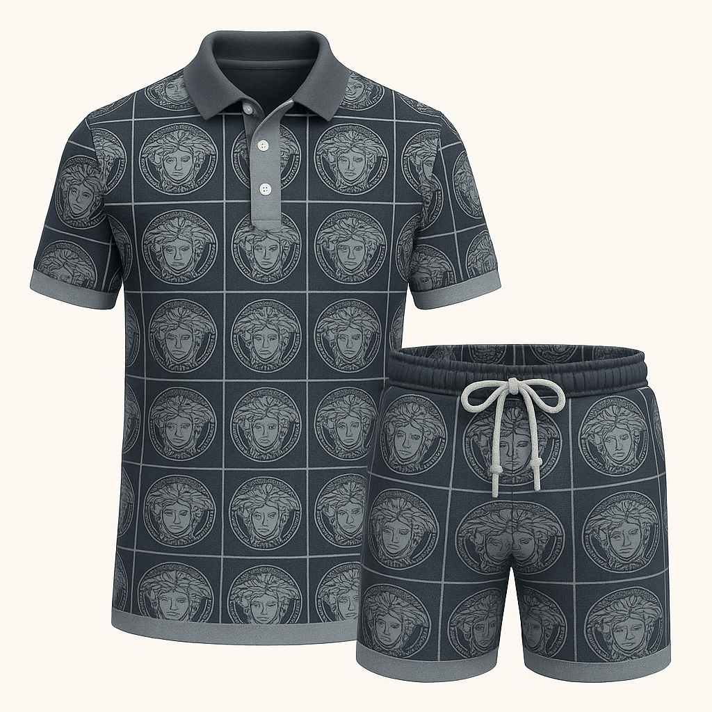 V.s.c | New Release � Luxury Brand Combo Polo + Short For Men Mn-pl-007