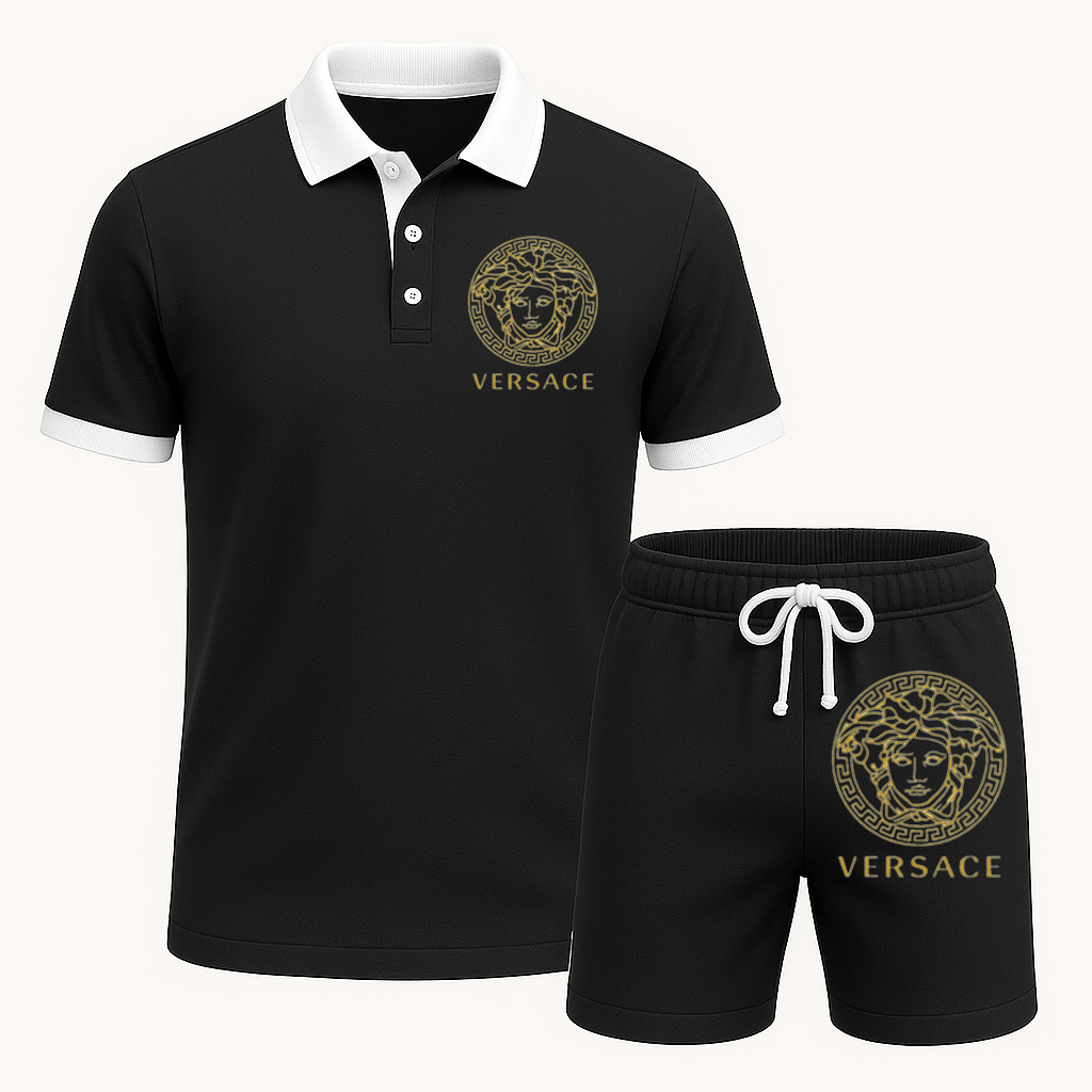 V.s.c | New Release � Luxury Brand Combo Polo + Short For Men Mn-pl-010