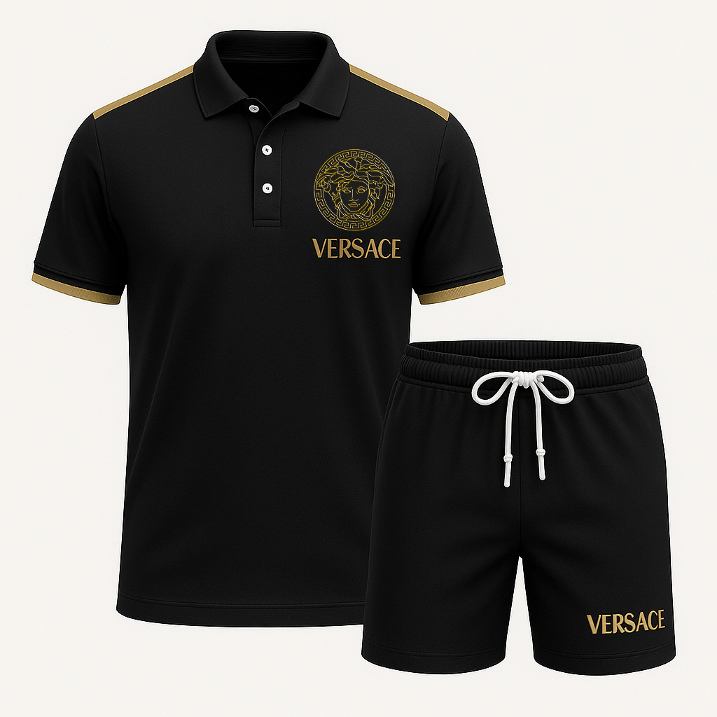 V.s.c | New Release � Luxury Brand Combo Polo + Short For Men Mn-pl-011