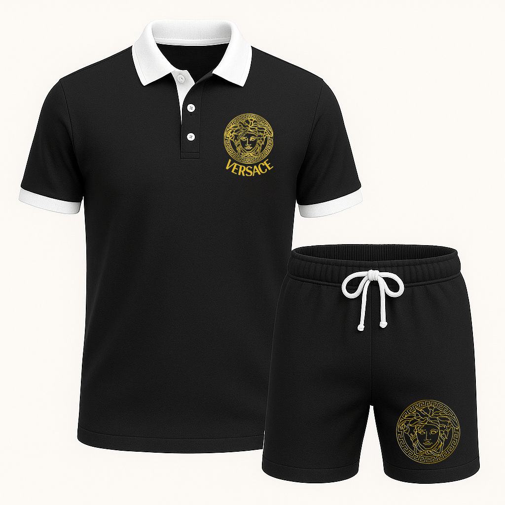 V.s.c | New Release � Luxury Brand Combo Polo + Short For Men Mn-pl-012