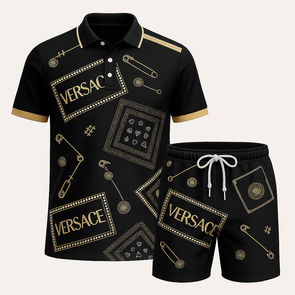 V.s.c | New Release � Luxury Brand Combo Polo + Short For Men Mn-pl-013