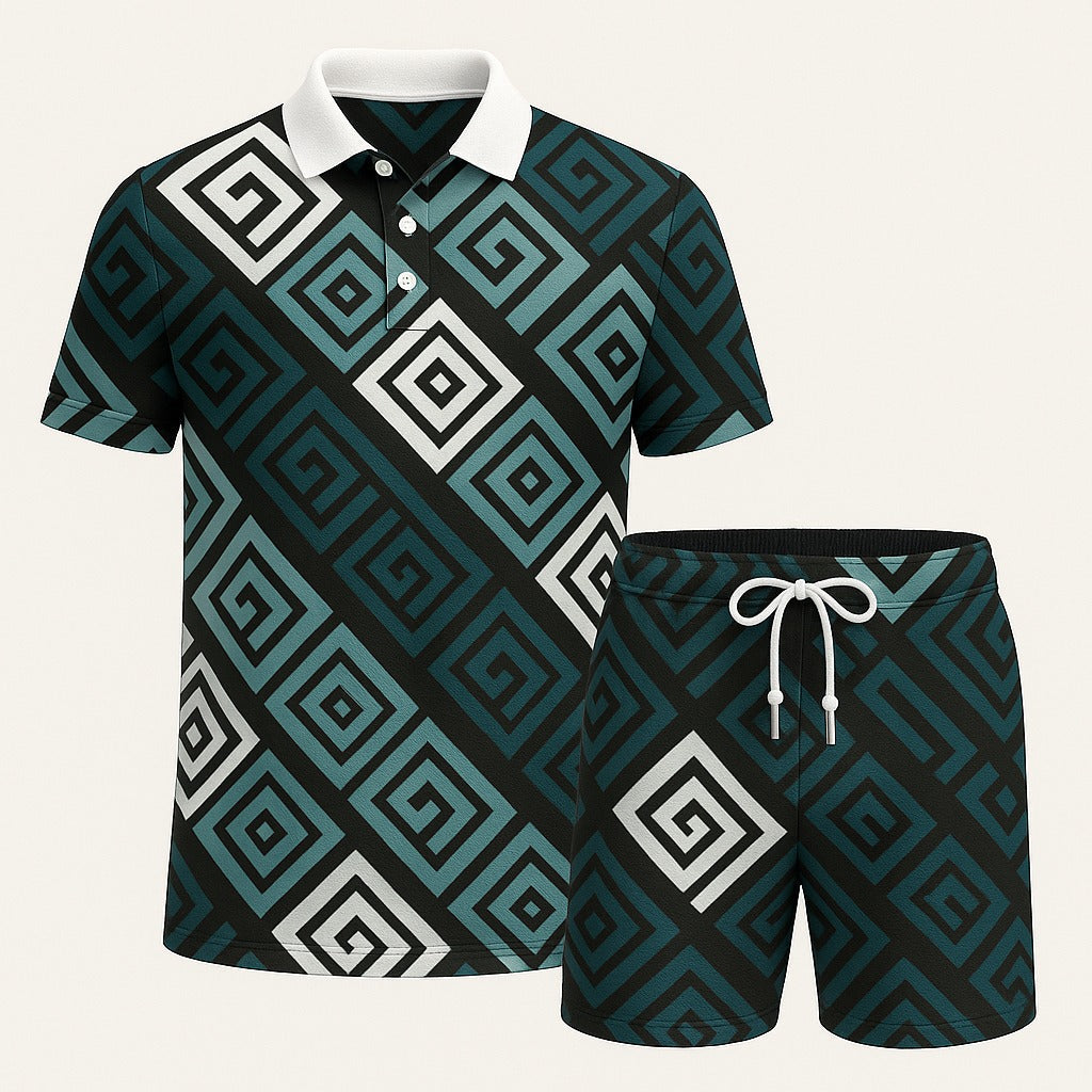 V.s.c | New Release � Luxury Brand Combo Polo + Short For Men Mn-pl-016
