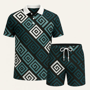 V.s.c | New Release � Luxury Brand Combo Polo + Short For Men Mn-pl-016
