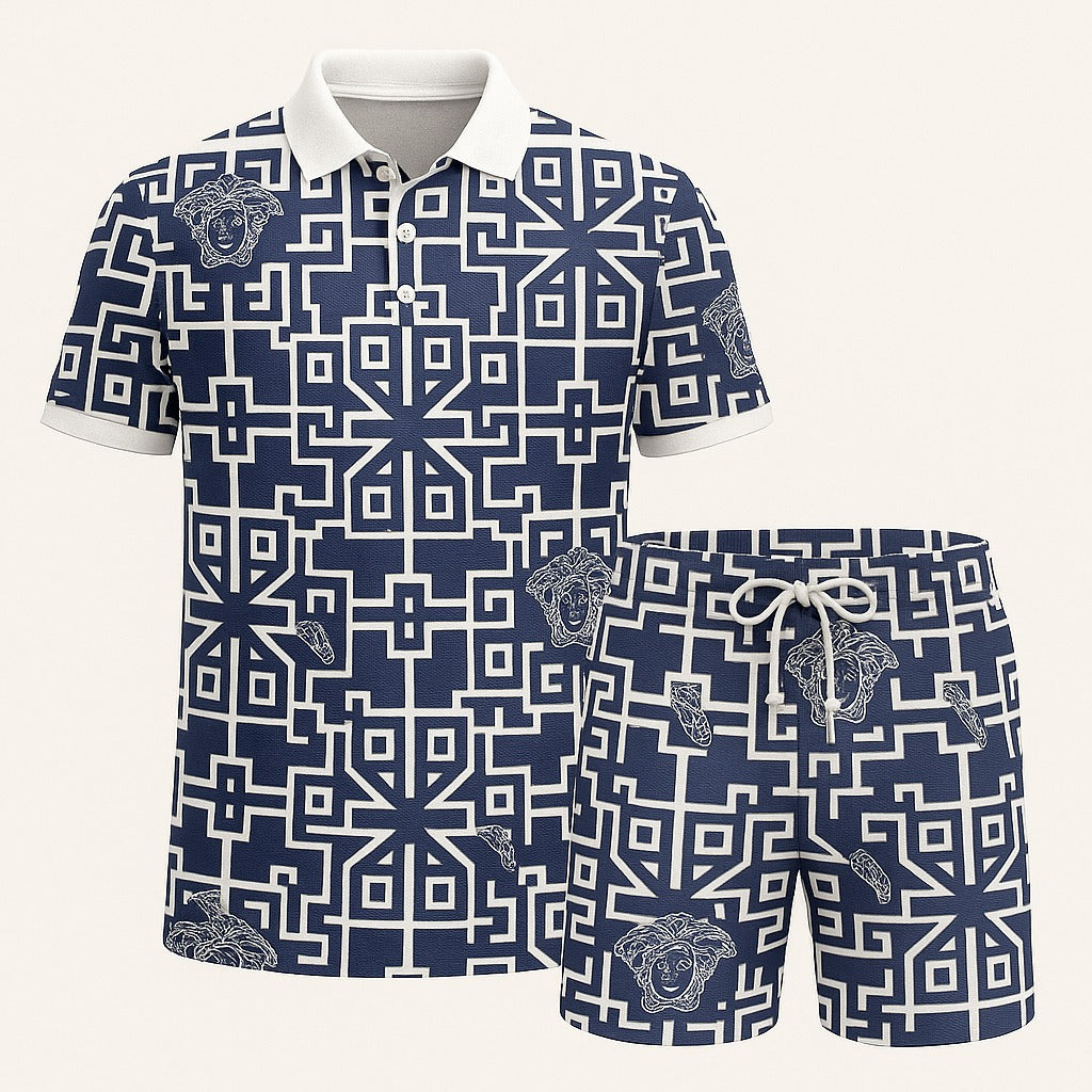 V.s.c | New Release � Luxury Brand Combo Polo + Short For Men Mn-pl-017