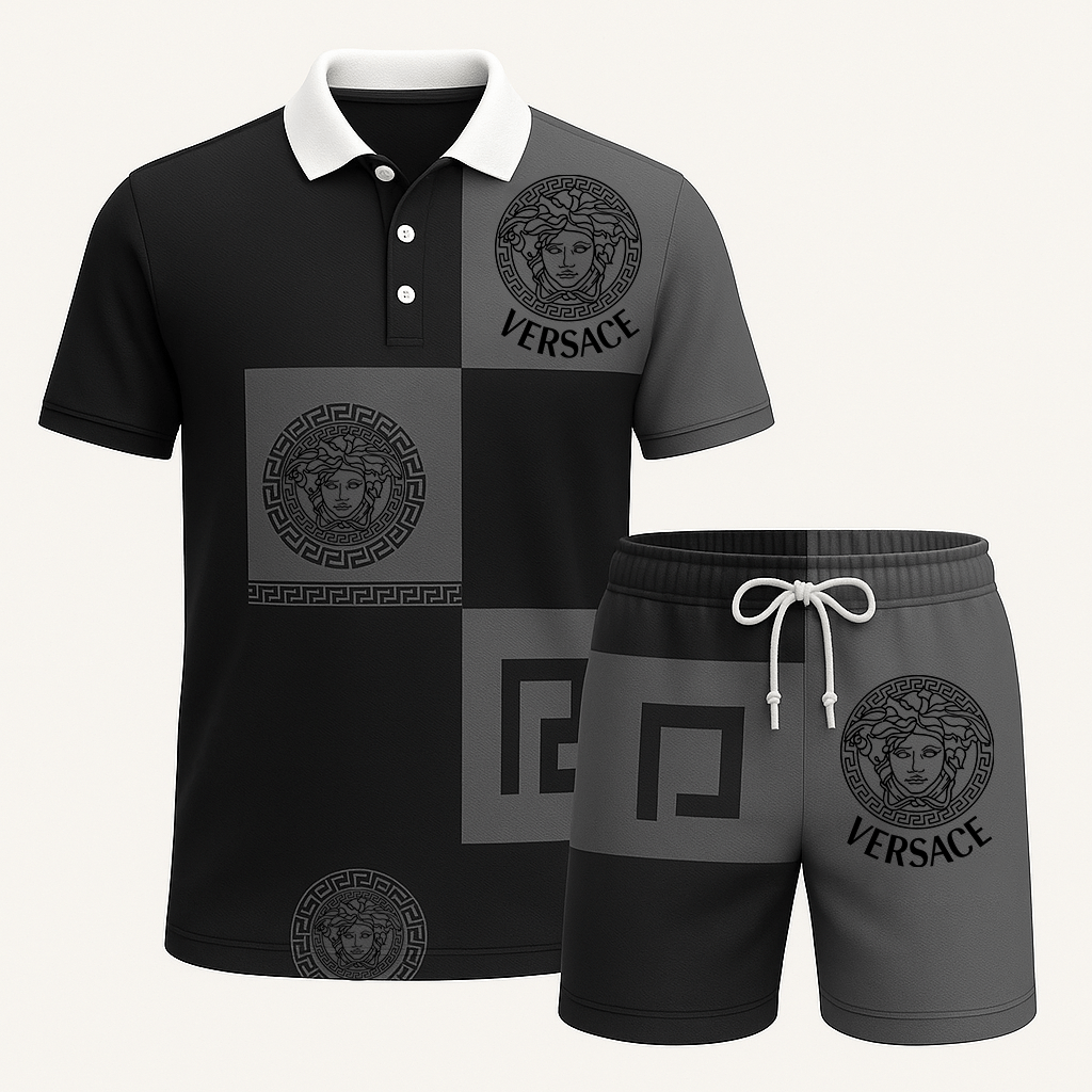 V.s.c | New Release � Luxury Brand Combo Polo + Short For Men Mn-pl-018