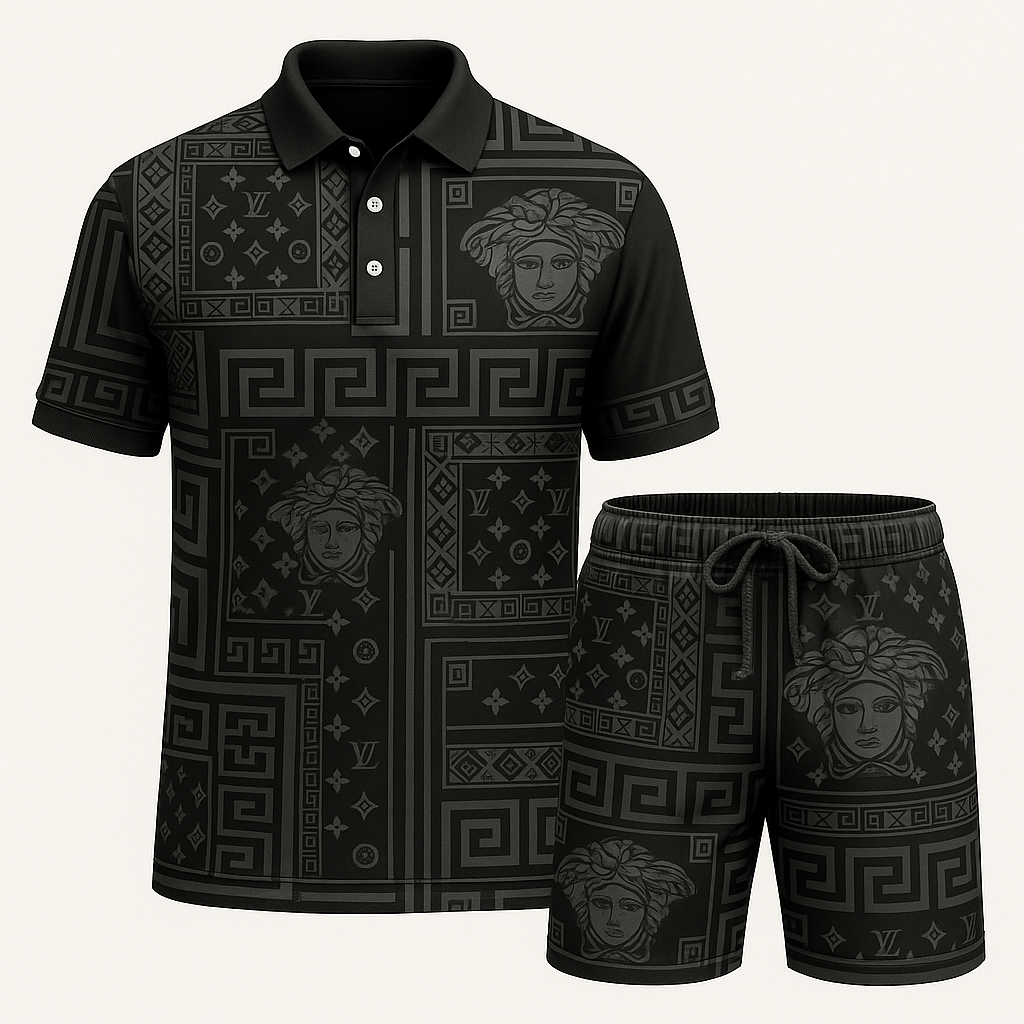 V.s.c | New Release � Luxury Brand Combo Polo + Short For Men Mn-pl-023