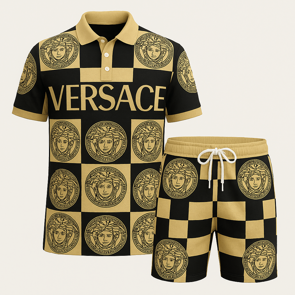 V.s.c | New Release � Luxury Brand Combo Polo + Short For Men Mn-pl-024