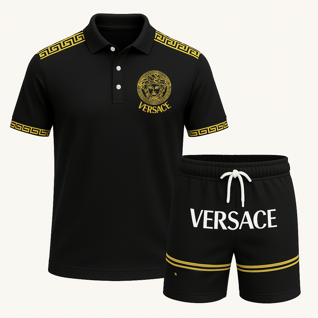 V.s.c | New Release � Luxury Brand Combo Polo + Short For Men Mn-pl-026