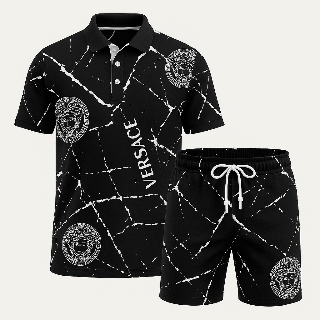 V.s.c | New Release � Luxury Brand Combo Polo + Short For Men Mn-pl-030