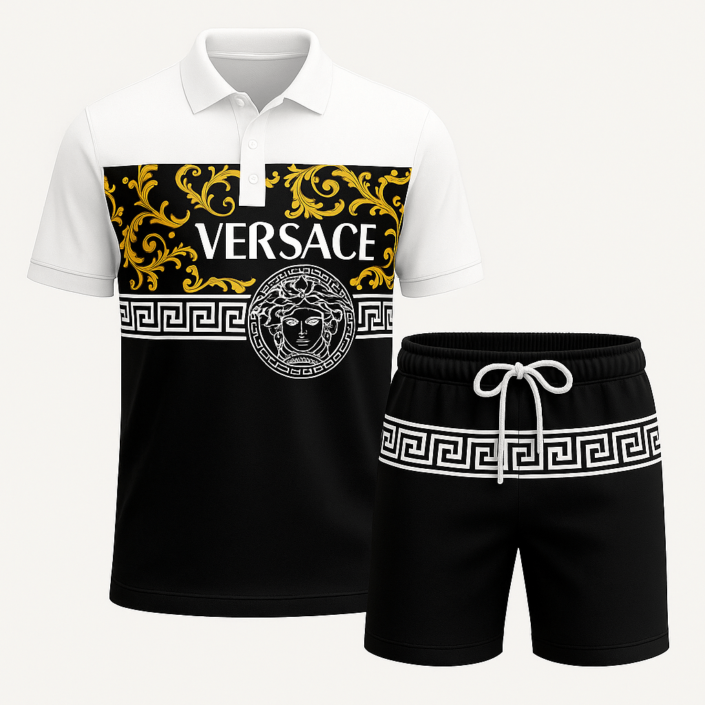 V.s.c | New Release � Luxury Brand Combo Polo + Short For Men Mn-pl-031