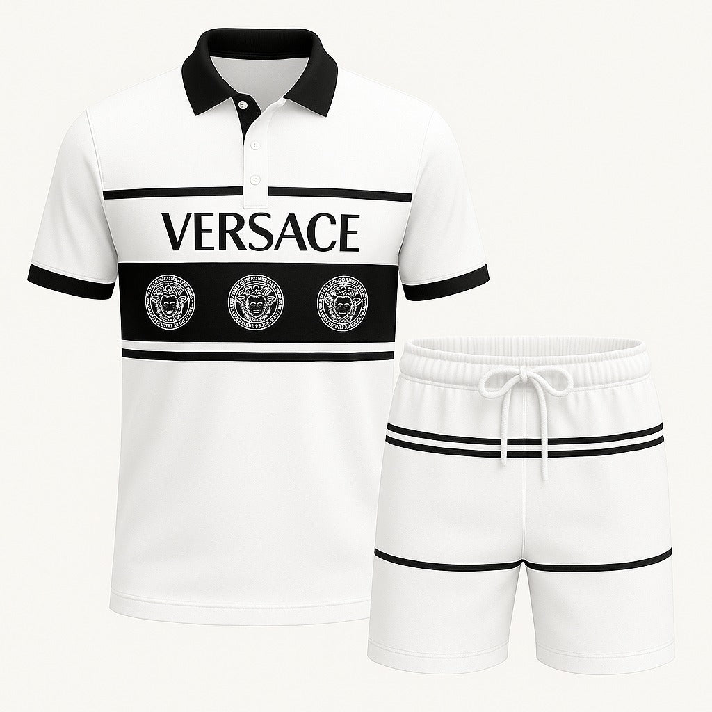V.s.c | New Release � Luxury Brand Combo Polo + Short For Men Mn-pl-032
