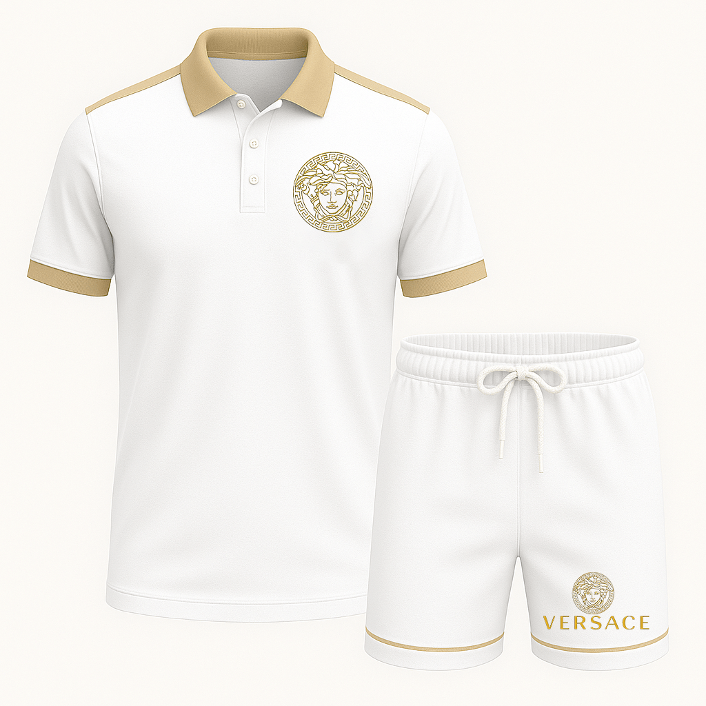 V.s.c | New Release � Luxury Brand Combo Polo + Short For Men Mn-pl-034