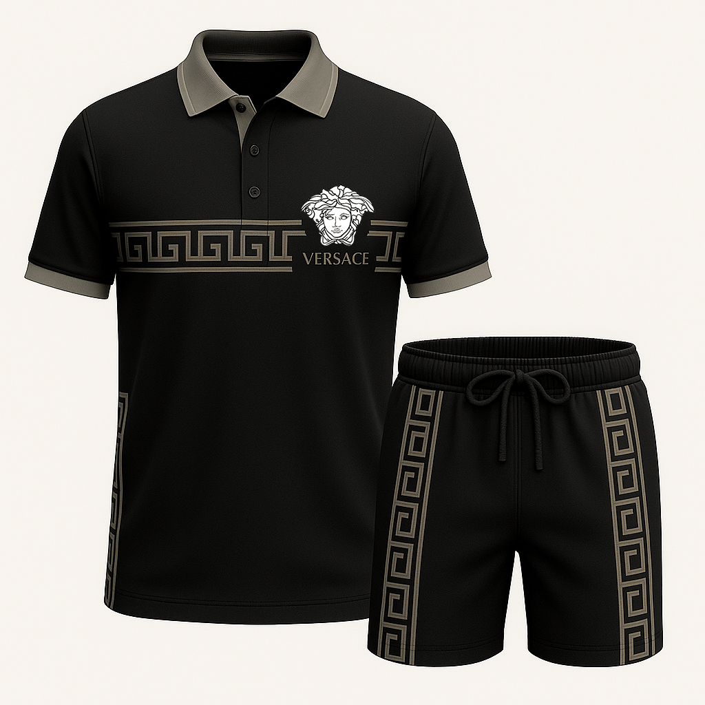 V.s.c | New Release � Luxury Brand Combo Polo + Short For Men Mn-pl-038