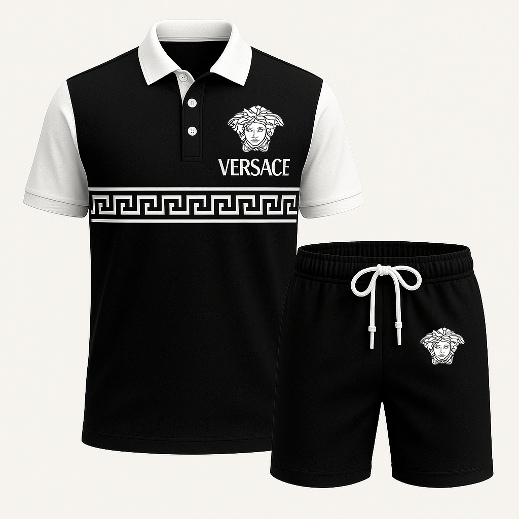 V.s.c | New Release � Luxury Brand Combo Polo + Short For Men Mn-pl-039