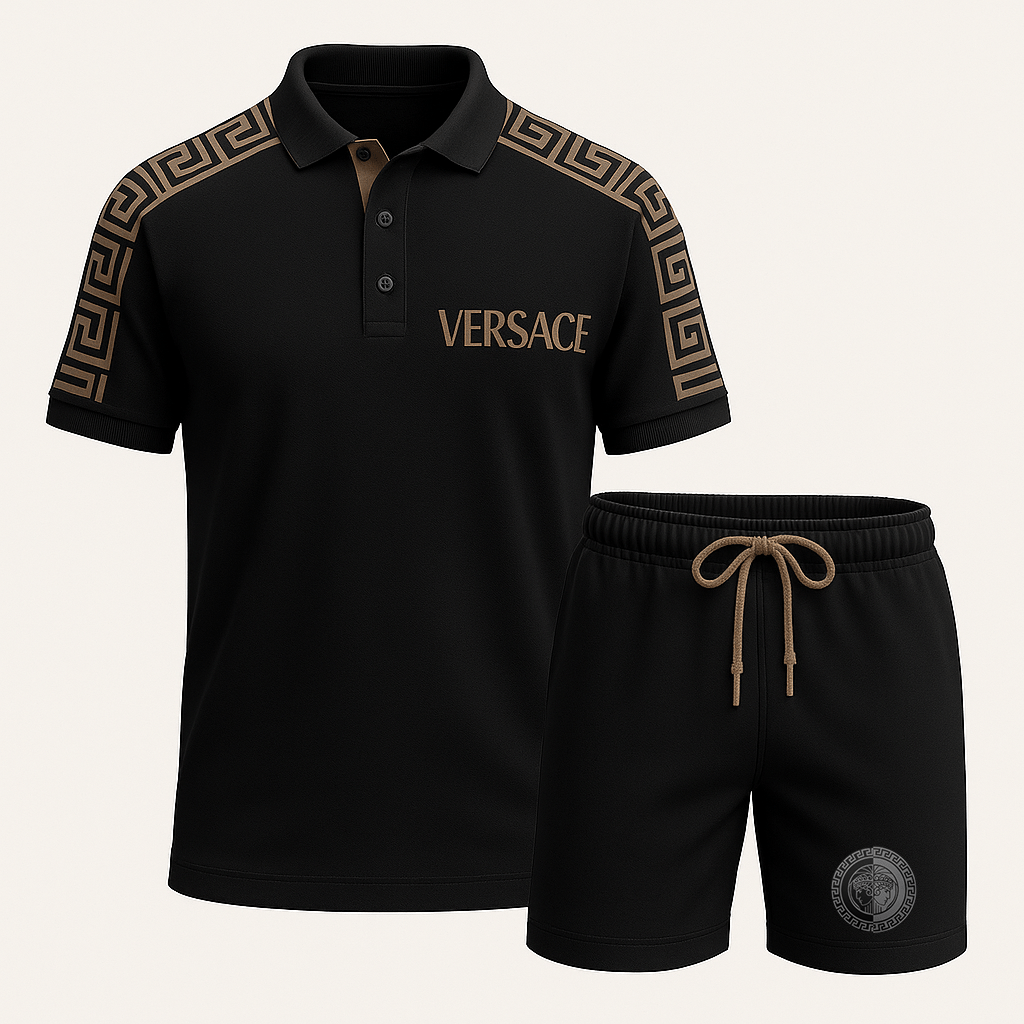 V.s.c | New Release � Luxury Brand Combo Polo + Short For Men Mn-pl-040