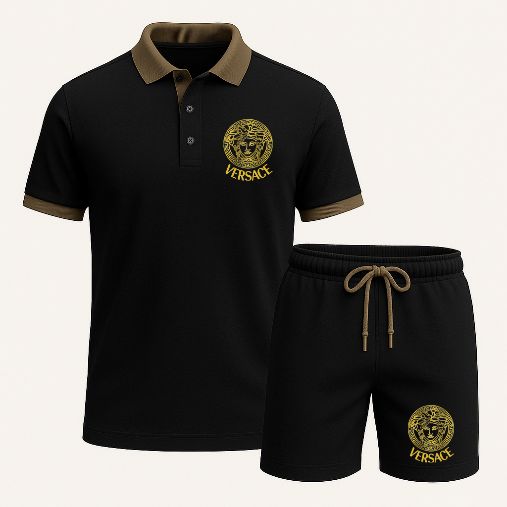 V.s.c | New Release � Luxury Brand Combo Polo + Short For Men Mn-pl-041