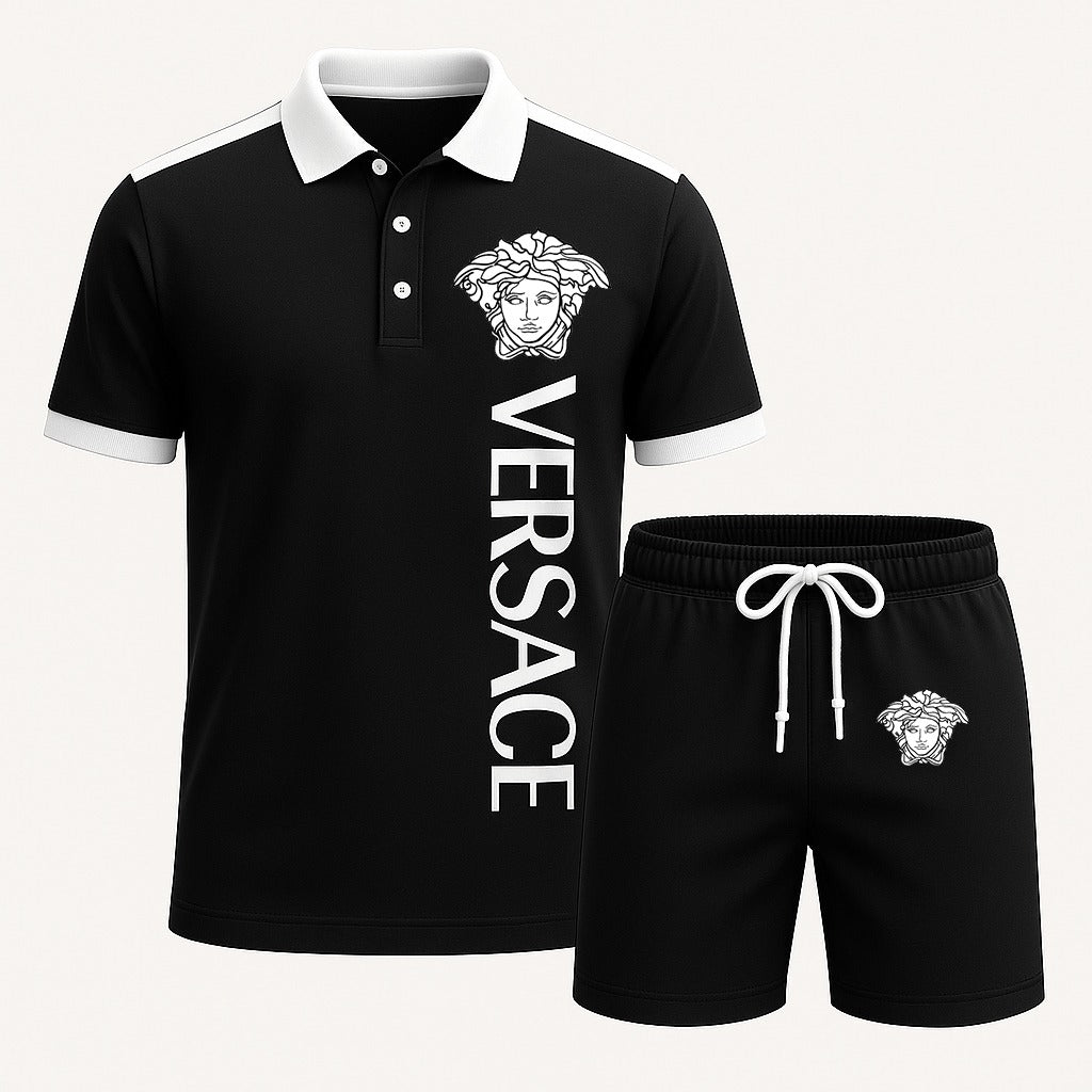 V.s.c | New Release � Luxury Brand Combo Polo + Short For Men Mn-pl-042