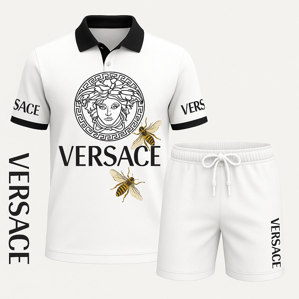 V.s.c | New Release � Luxury Brand Combo Polo + Short For Men Mn-pl-046