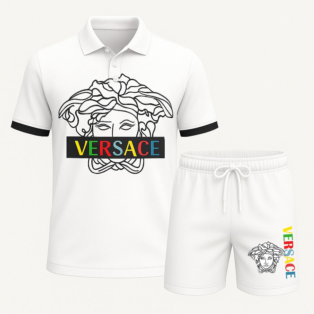 V.s.c | New Release � Luxury Brand Combo Polo + Short For Men Mn-pl-047
