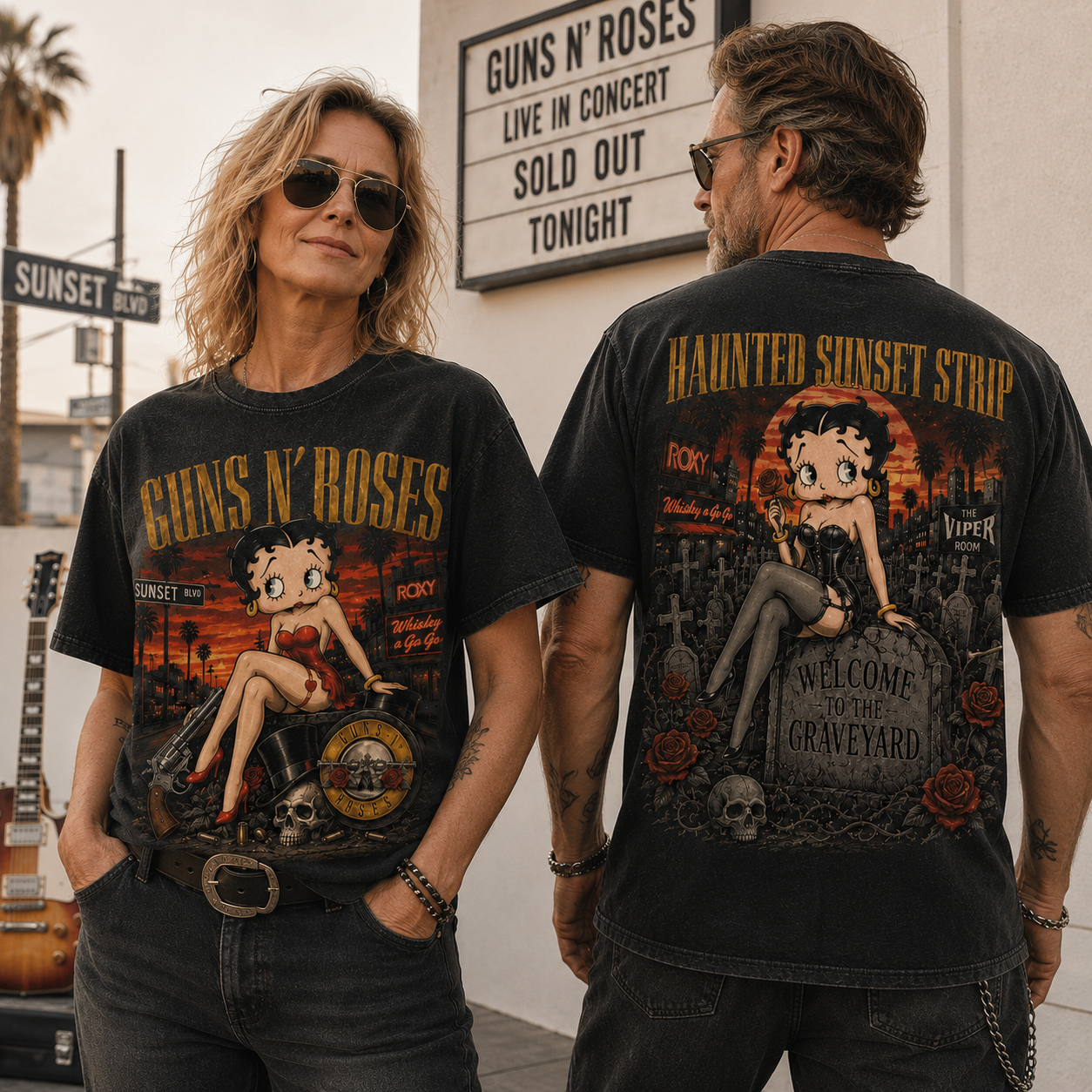 Premium GNR x Betty B H S 3D Shirt