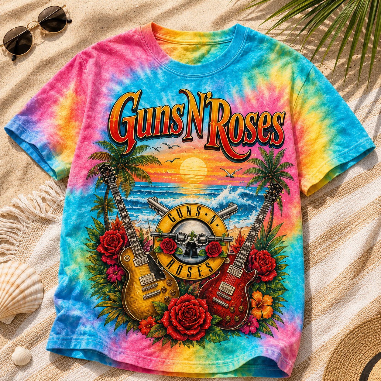 Premium G.N.R Good Days Summer Vibes 3D Shirt HCH-014