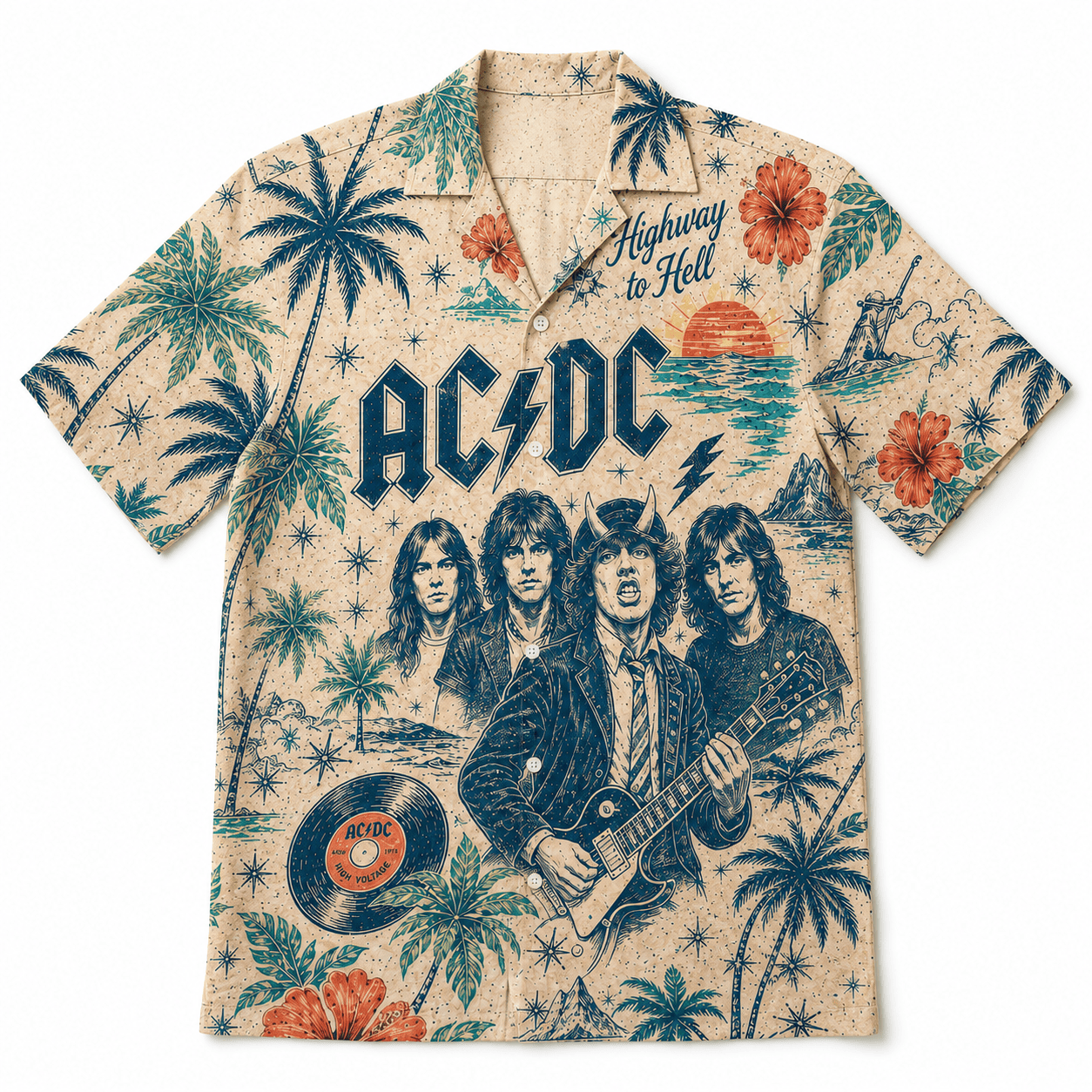 Premium Tropical Summer Vibes Hawaiian Shirt Acd1