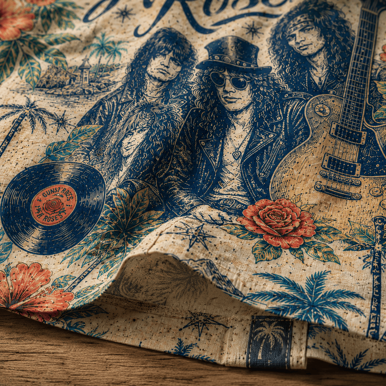 Premium G.N.R Tropical Summer Vibes Hawaiian Shirt HCH-044