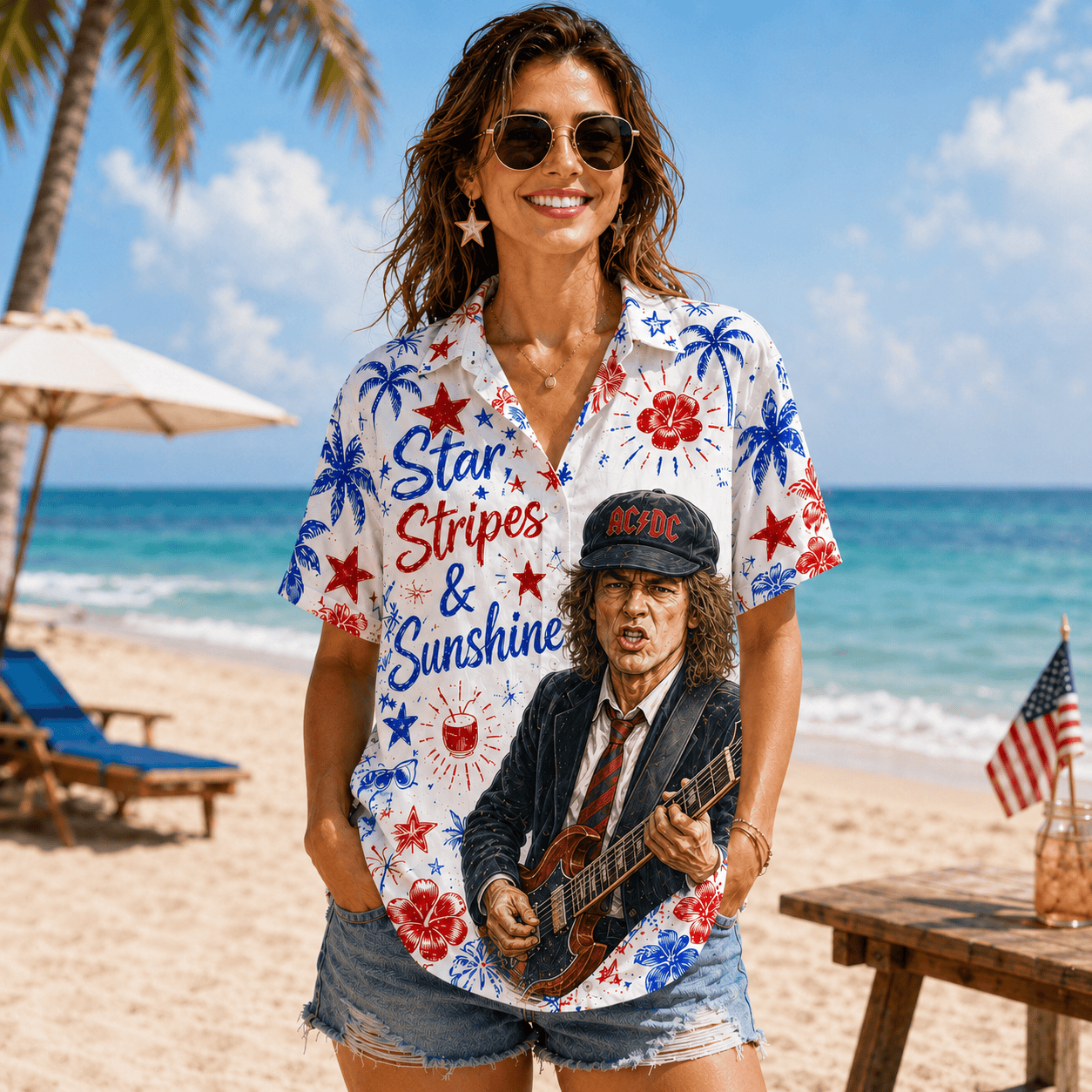 Premium Chill The Fourth Out Hawaiian Shirt Acd1