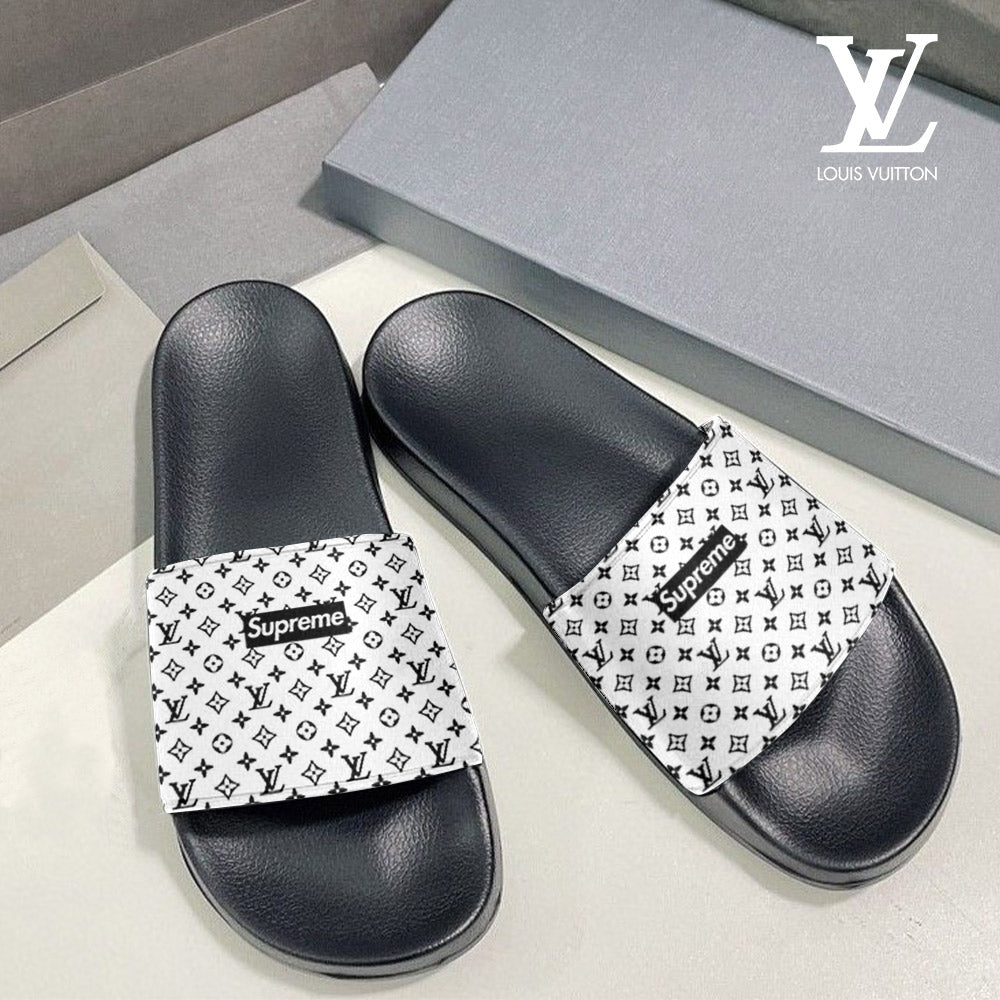 L.v | New Limited Edition Unisex Slippers  Mn-slip-021