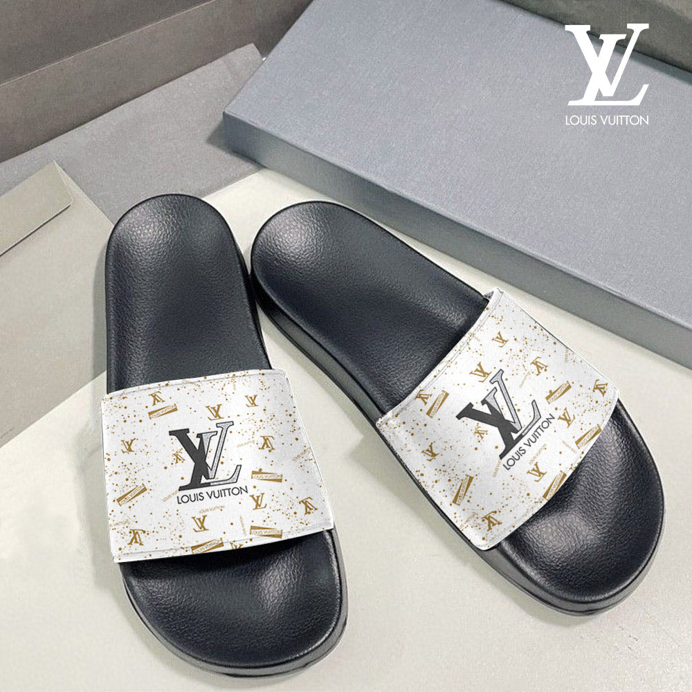 L.v | New Limited Edition Unisex Slippers  Mn-slip-034