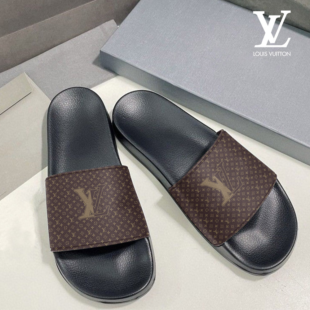 L.v | New Limited Edition Unisex Slippers  Mn-slip-035