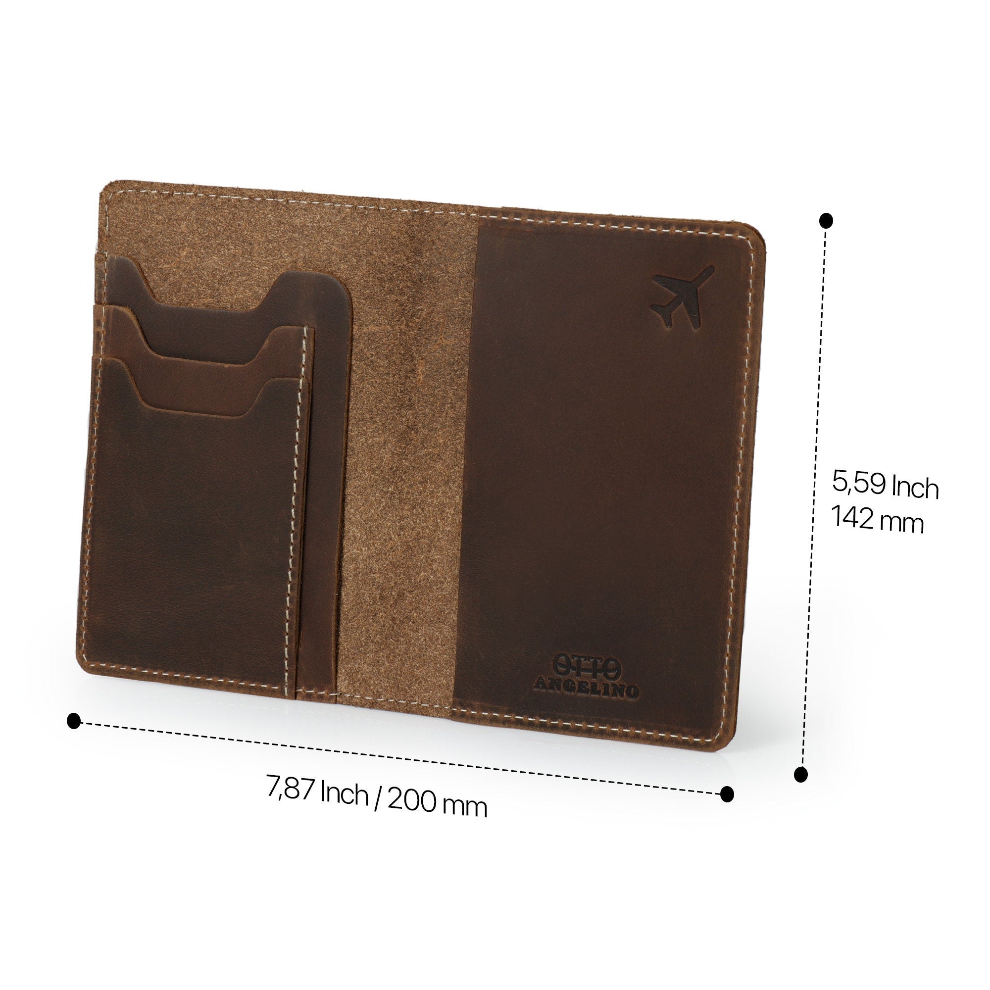 Personalized Leather Passport Holder, Leather Passport Cover with Customization Option, Passport Case, Genuine Leather Passport Wallet 8