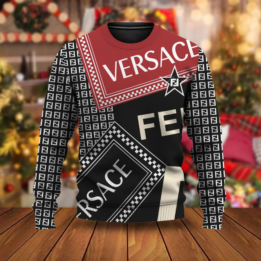 V.s.c | New High Quality 3d Printed Men Sweater Mn-ss-006